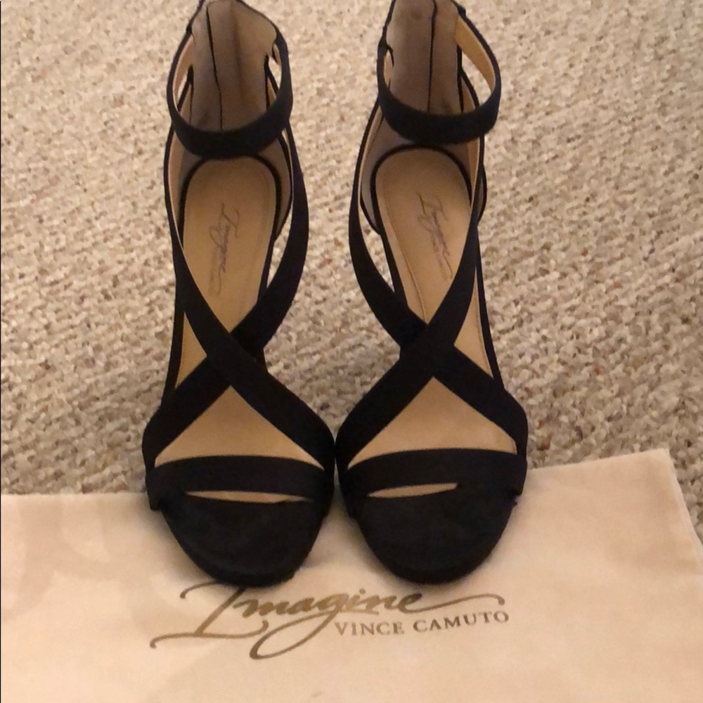Imagine VINCE CAMUTO Devin Satin Sandals